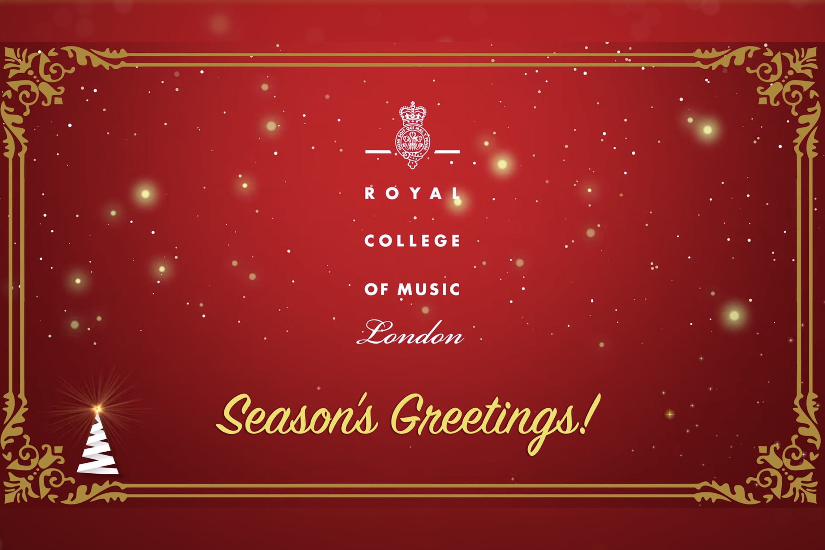 Season’s Greetings from the Royal College of Music 2022